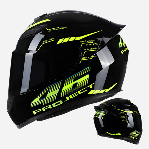 CLUB MOTO Modular Full Face Motorcycle Helmet