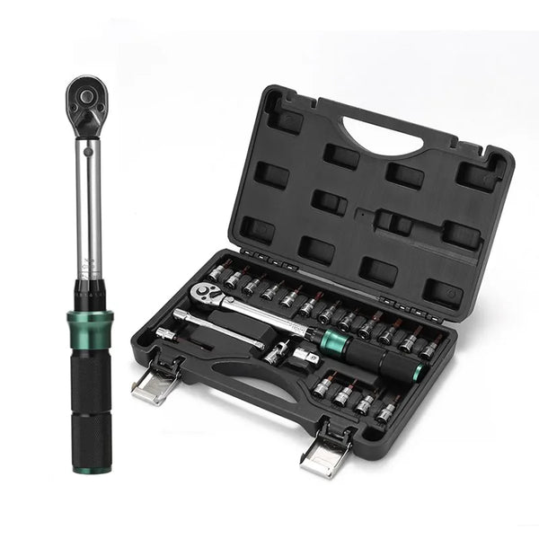 CLUB MOTO 1/4 Drive Precision Torque Wrench Set 2-24N.m