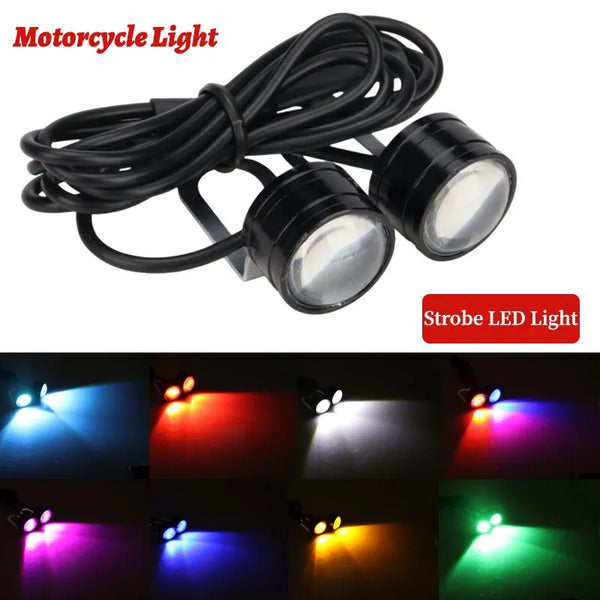 CLUB MOTO LED Strobe Motorcycle Daytime Running Lights