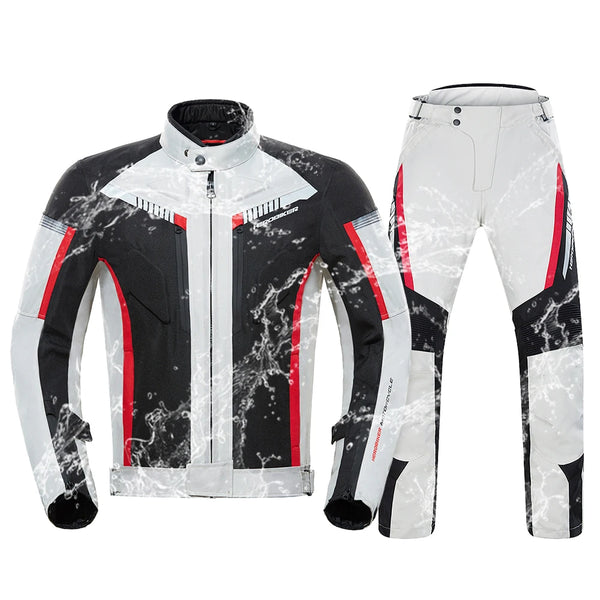 CLUB MOTO Waterproof Racing Jacket with EVA Protection